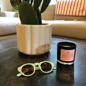 Retro Seafoam Green Sunglasses